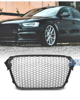GRIGLIA AUDI A4 B8 11-15 LOOK RS NERO LUCIDO PDC