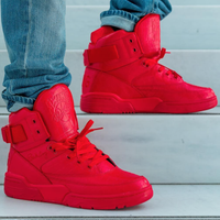 NUOVE CON SCATOLA Scarpe N. 43 rosse Ewing Baskets