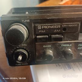 autoradio Pioneer anni 80 estraibile x auto 