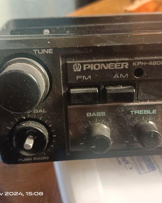 autoradio Pioneer anni 80 estraibile x auto 