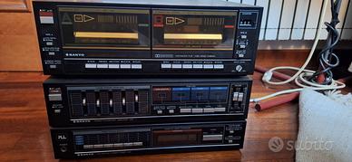 Sanyo Cassette Hifi + Radio