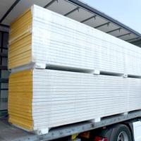 20 pannelli coibentati nuovi di seconda sp. 6cm