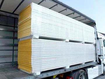 20 pannelli coibentati nuovi di seconda sp. 6cm