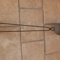 Tosta orzo/caffè antico in ferro battuto