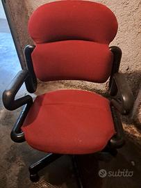 Sedia ergonomica per computer