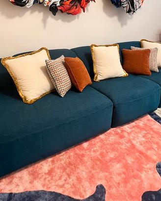 Divano velluto blu - Sofable by Mantellassi 1926