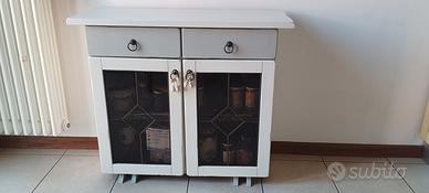 vetrinetta shabby 