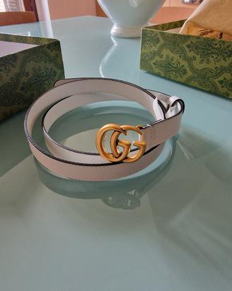 Cintura bianca Gucci da donna