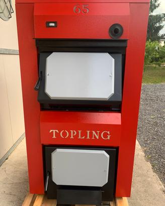 CALDAIA A LEGNA F.LIBERA "TOPLING" mod.TKP da 65kw