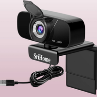 SriHome Webcam PC Full HD 1080P