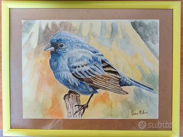 Disegno originale acquarello su carta