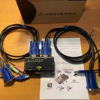 Switch KVM - 2 Pc , 1 monitor/keyb/mouse