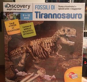Gioco fossile di tirannosauro da scavare