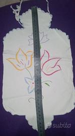 porta boule vintage con ricamo