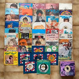 Dischi vinile 45 giri vintage