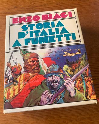 STORIA D’ITALIA A FUMETTI - Enzo Biagi 3 volumi