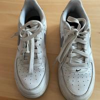 Nike air 37,5 bianca e grigia