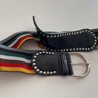 Cintura multicolor elastica/pelle Fornarina tg.L