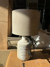 Lampada da tavolo Shabby Chic