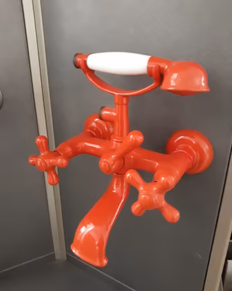 Rubinetterie per vasca da bagno colorate