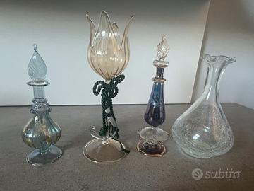 Collezione in vetro soffiato d’arte