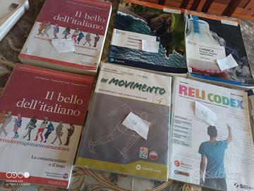 Libri liceo scientifico  (Pacinotti) cagliari