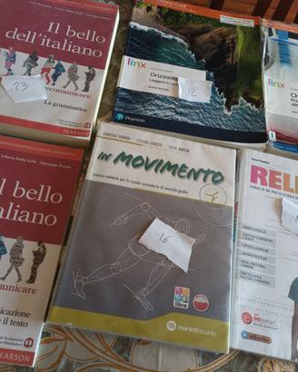 Libri liceo scientifico  (Pacinotti) cagliari
