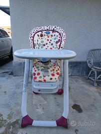 Seggiolone pappa Chicco regolabile 0-3 anni