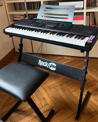 Tastiera Rock Jam RJ 761 (61 tasti)+supp+sgabello