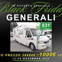 BLACK FRIDAY CAMPER RAPIDO DUCATO SEMINTEGRALE LET