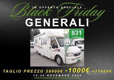 BLACK FRIDAY CAMPER RAPIDO DUCATO SEMINTEGRALE LET