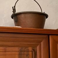 Paiolo in rame antico