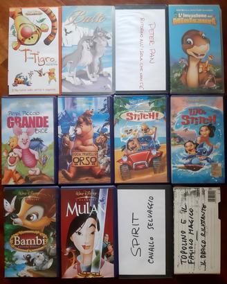 Lotto Cassette VHS Disney + Varie