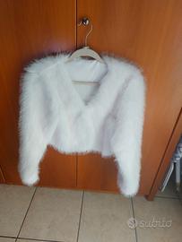pelliccia ecologica sposa 