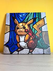 MEDSAN Stained Glass Pikachu Pokémon
