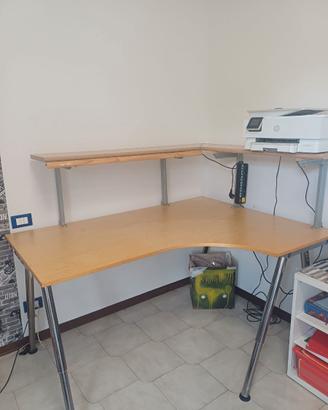 Scrivania con led