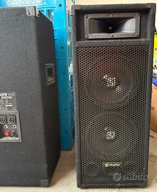 Coppia casse skytec 500W  TRATTABILE