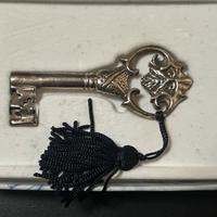 Chiave portafortuna Laurea in Argento by Masini