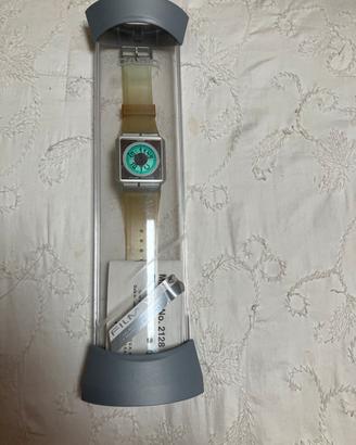 Casio film watch module no. 2128 cinturino giallo