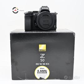 Nikon Z50 +16-50mm VR Nital Usata 43.800 Scatti