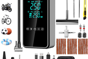 Compressore Aria Portatile, Mini Compressore Porta