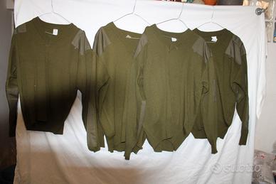 4 Maglioni Militari Esercito Italiano (E.I.) 1990