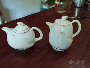 set caffettiera e teiera 