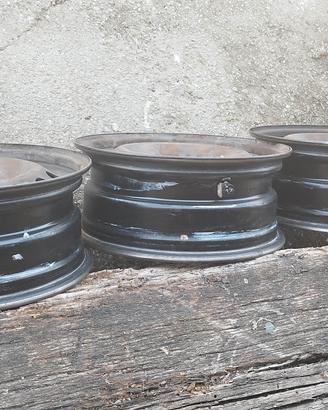 CERCHIONI FORD CON SENSORI + GOMME  + COPRICERCHI 