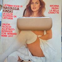 Playboy maggio 1978 con Nastassja Kinski