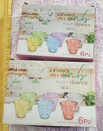 Bicchieri colorati 