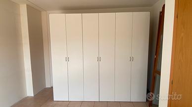 Armadio Guardaroba 6 Ante Bianco buono stato