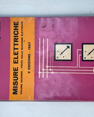 Libro misure elettriche 1967