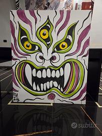 Tela dipinta a mano 120x100 – quadro originale 