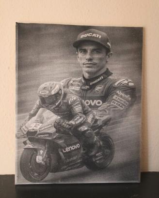 Quadretto Marc Márquez Ducati Moto GP